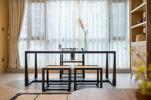 新中式裝修設(shè)計，會舍裝修設(shè)計