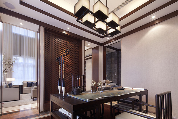 新中式設(shè)計(jì)裝修，會(huì)舍裝修設(shè)計(jì)