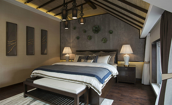 新中式裝修設(shè)計，新中式會舍裝修