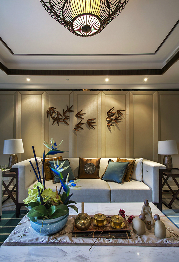 新中式設(shè)計(jì)，會(huì)舍的裝修設(shè)計(jì)圖