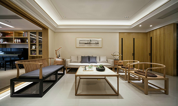 簡(jiǎn)潔的會(huì)舍裝修，新中式裝修設(shè)計(jì)（二）