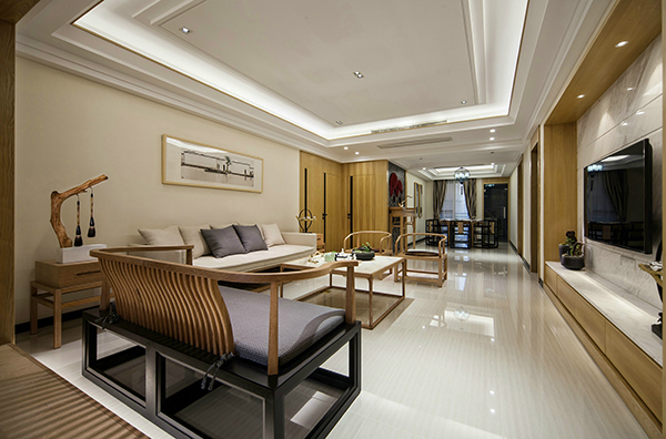 簡(jiǎn)潔的會(huì)舍裝修，新中式裝修設(shè)計(jì)（二）