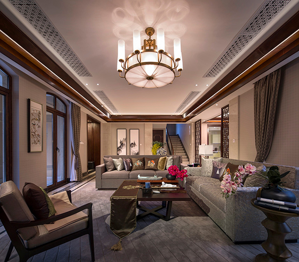 新中式裝修，新中式會(huì)舍裝修(三)