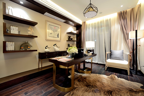 新中式裝修設(shè)計，會舍裝修（一）