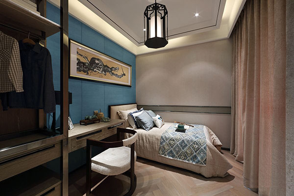 新中式裝修設(shè)計，會舍裝修(六)