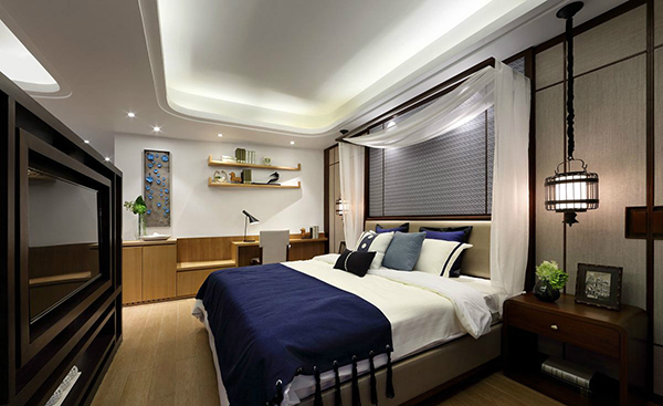 新中式裝修設(shè)計，會舍裝修(八)