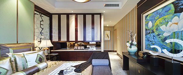 新中式裝修，會舍裝修設(shè)計(jì)(四)