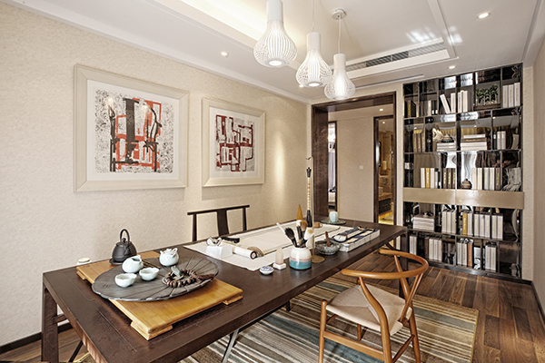 新中式裝修，會(huì)舍裝修設(shè)計(jì)(五)