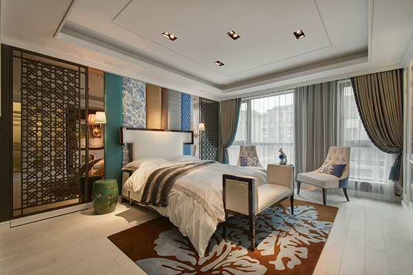 新中式裝修，會(huì)舍裝修設(shè)計(jì)(六)
