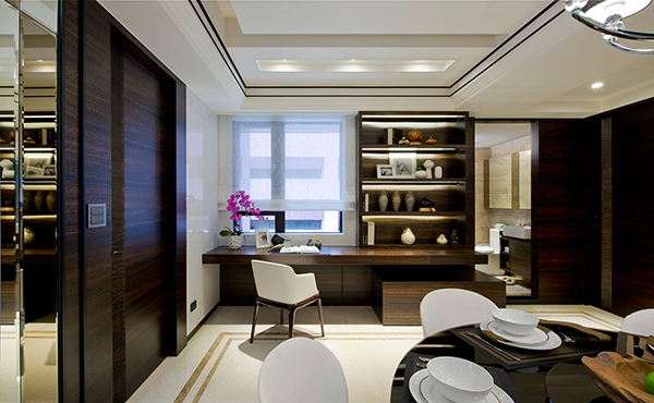 新中式裝修設(shè)計，會舍裝修設(shè)計(五)