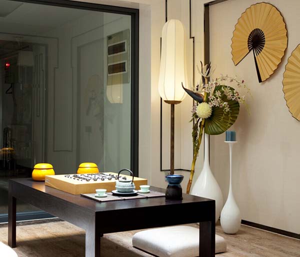 新中式裝修設(shè)計，會舍裝修設(shè)計圖（一）