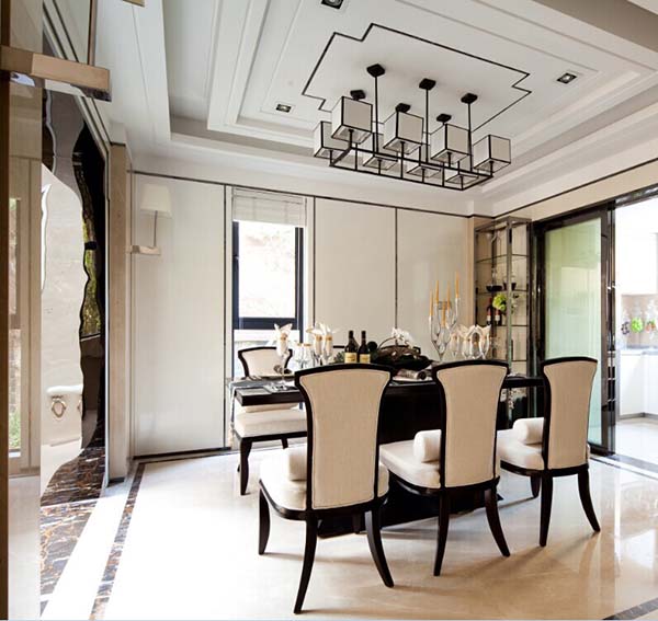 新中式裝修設(shè)計，會舍裝修設(shè)計圖（一）