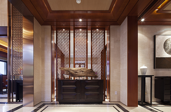 新中式裝修設(shè)計(jì)，會舍裝修設(shè)計(jì)圖(二)