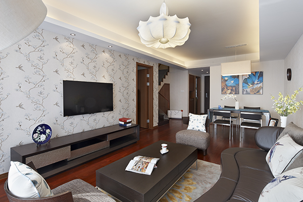 新中式裝修設計，會舍裝修設計圖(四)