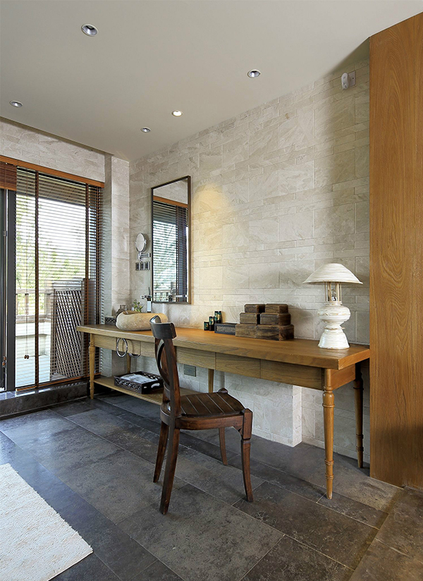 新中式裝修設(shè)計，會舍裝修設(shè)計圖(五)