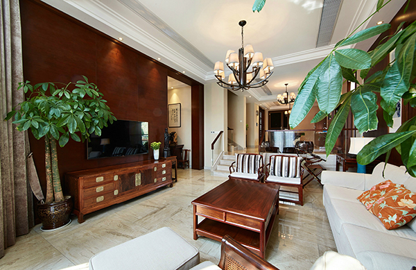 新中式裝修設(shè)計(jì)，會(huì)舍裝修設(shè)計(jì)圖(八)