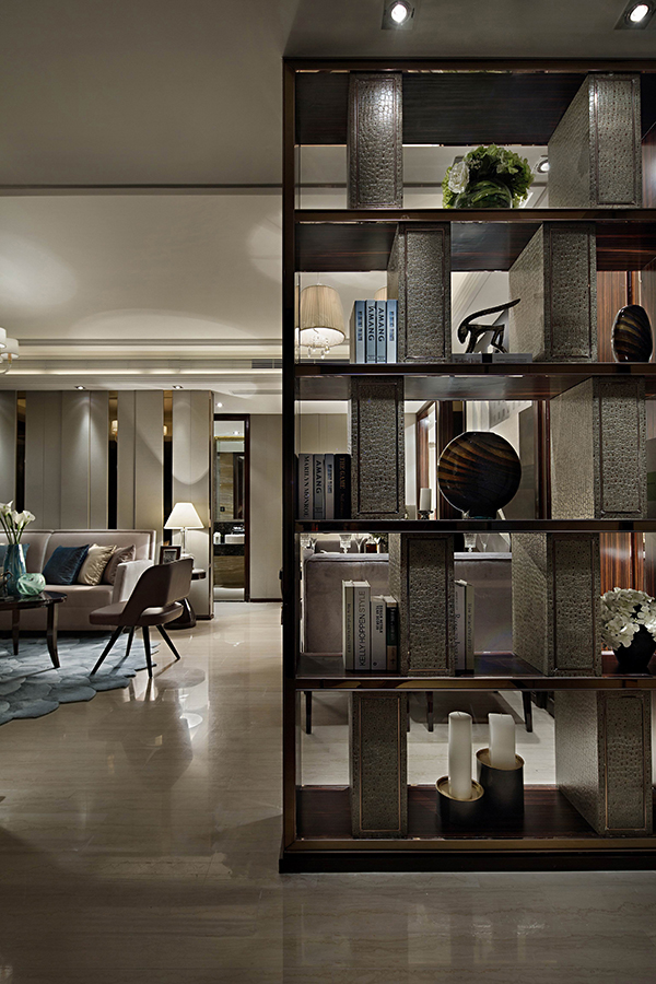 新中式裝修設(shè)計，會舍裝修設(shè)計圖(九)