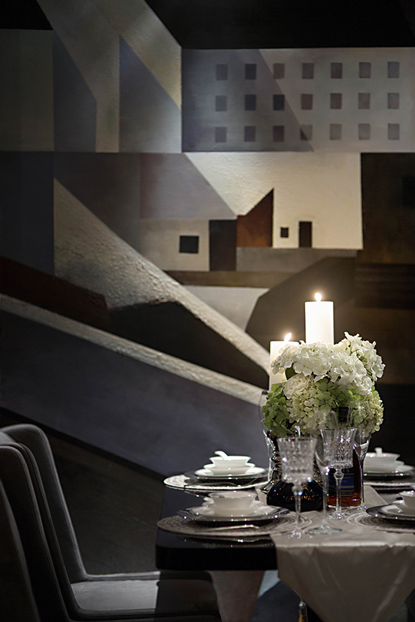 新中式裝修設(shè)計，會舍裝修設(shè)計圖(九)