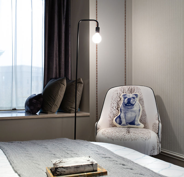 新中式裝修設(shè)計，會舍裝修設(shè)計圖(十)