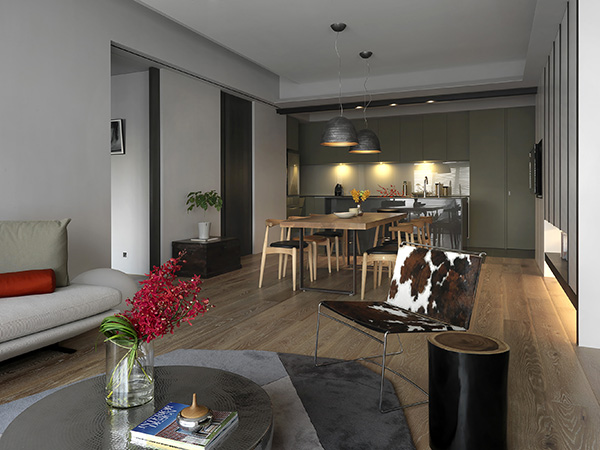 新中式裝修設(shè)計，會舍裝修設(shè)計圖(十一)