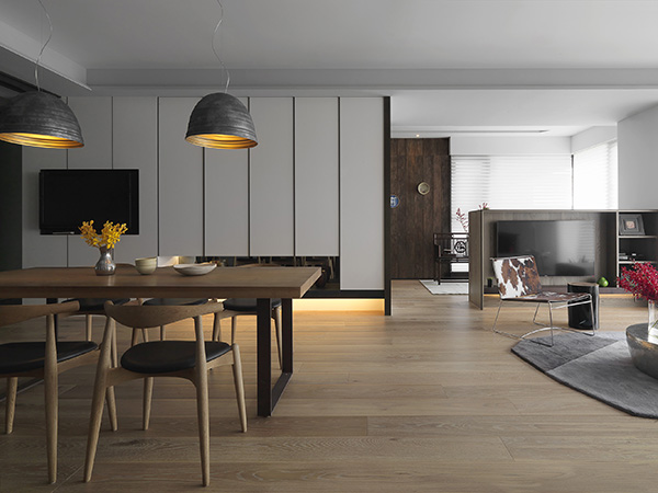 新中式裝修設(shè)計，會舍裝修設(shè)計圖(十一)