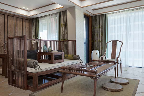 會(huì)舍裝修設(shè)計(jì)圖，新中式會(huì)舍裝修（三）