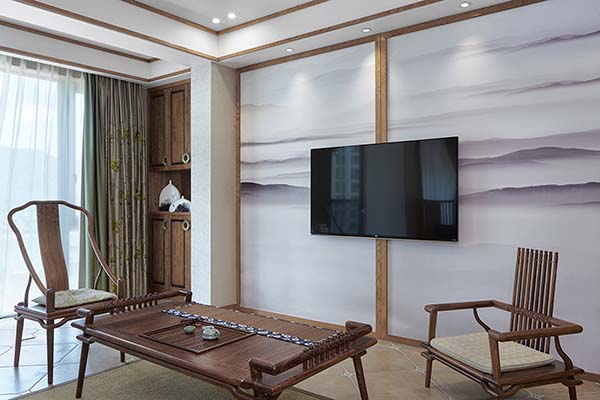 會舍裝修設(shè)計圖，新中式會舍裝修（三）