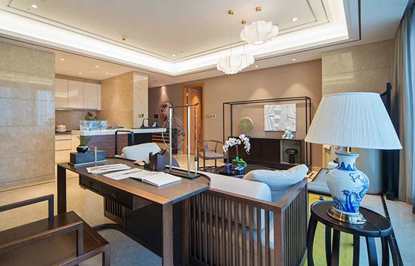 會(huì)舍裝修設(shè)計(jì)圖，新中式會(huì)舍裝修（四）