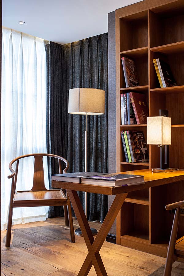 新中式裝修設(shè)計(jì)，裝修設(shè)計(jì)會(huì)舍圖(六)