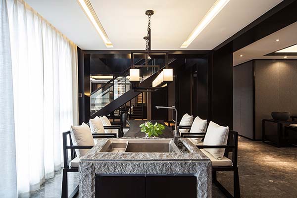 新中式裝修設(shè)計(jì)，裝修設(shè)計(jì)會(huì)舍圖(六)