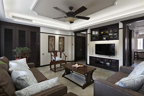 新中式裝修設(shè)計(jì)，裝修設(shè)計(jì)會(huì)舍圖(七)