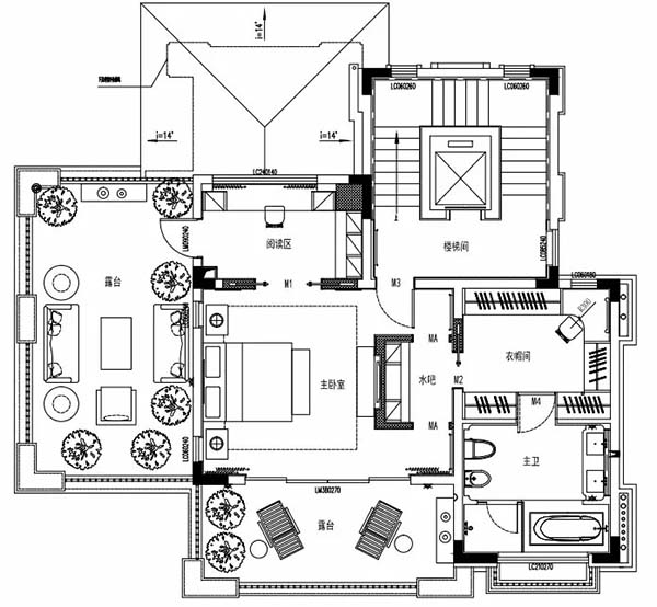 新中式裝修設(shè)計(jì)，裝修設(shè)計(jì)會(huì)舍圖(八)