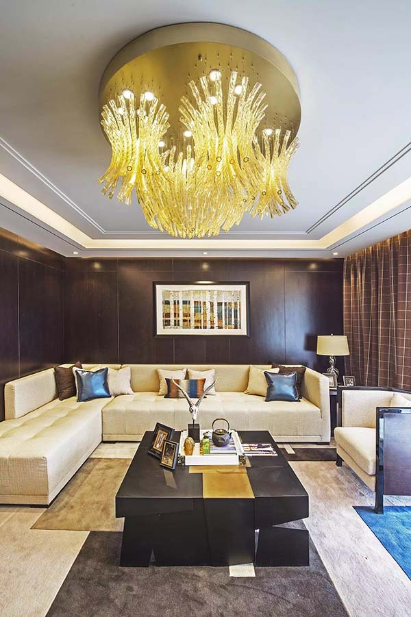 新中式裝修設(shè)計，裝修設(shè)計會舍圖(八)