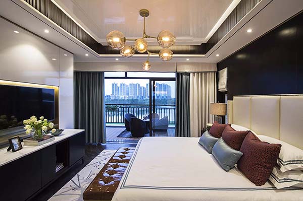 新中式裝修設(shè)計(jì)，裝修設(shè)計(jì)會(huì)舍圖(八)