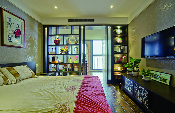 會(huì)舍荷塘月色風(fēng)格的裝修設(shè)計(jì)，新中式裝修設(shè)計(jì)