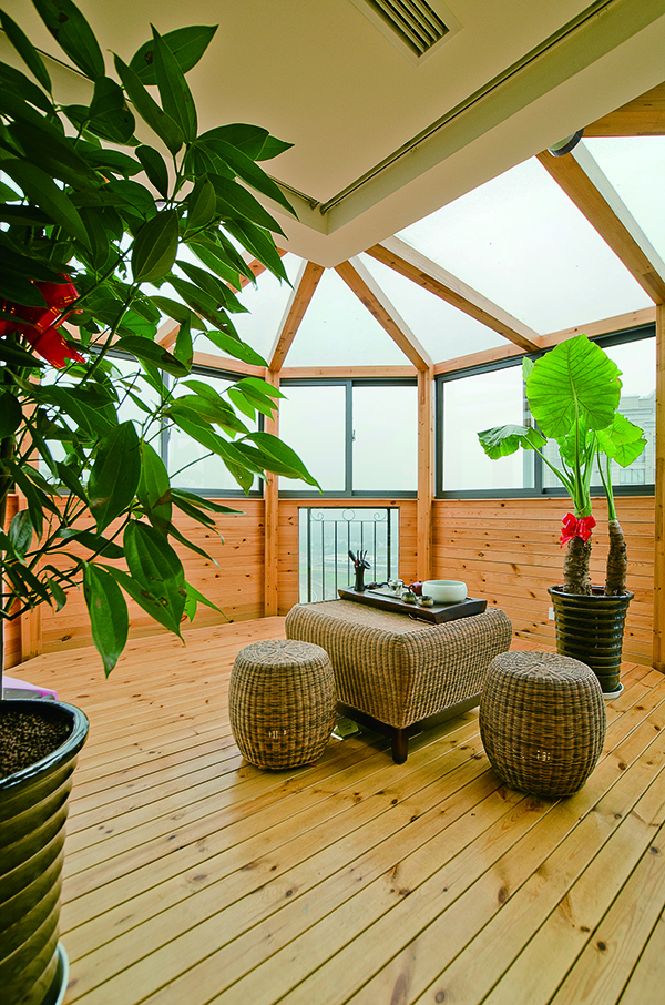 會舍荷塘月色風格的裝修設計，新中式裝修設計