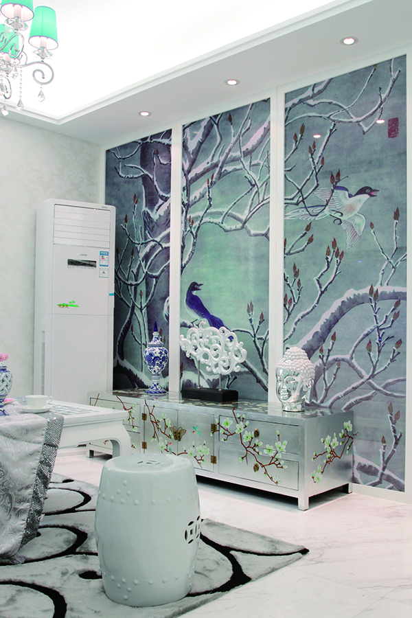 新中式裝修設(shè)計，沁蘭風(fēng)格