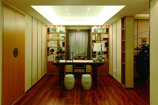 新中式會(huì)舍裝修設(shè)計(jì)圖，書(shū)香門第