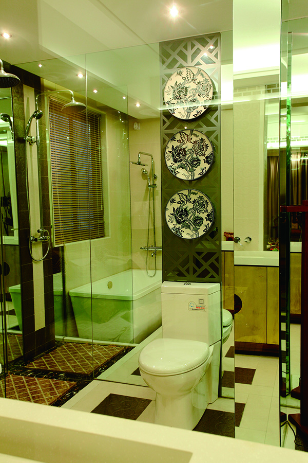 新中式會(huì)舍裝修設(shè)計(jì)圖，書香門第