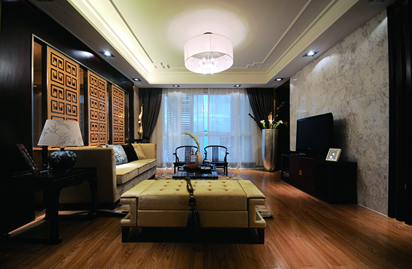 新中式會舍裝修設(shè)計，水悅逸品