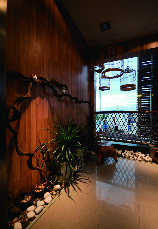 新中式會舍裝修設(shè)計，水悅逸品