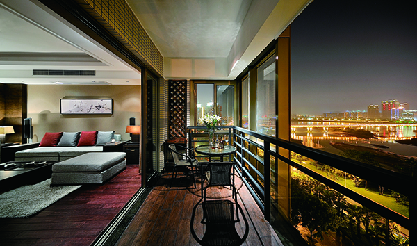 融僑華府，新中式會舍裝修設(shè)計