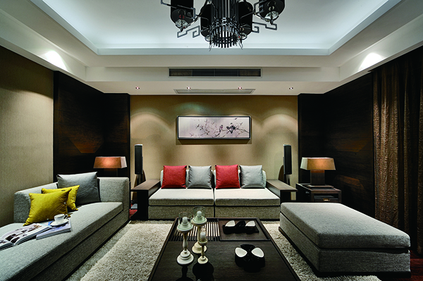 融僑華府，新中式會舍裝修設(shè)計