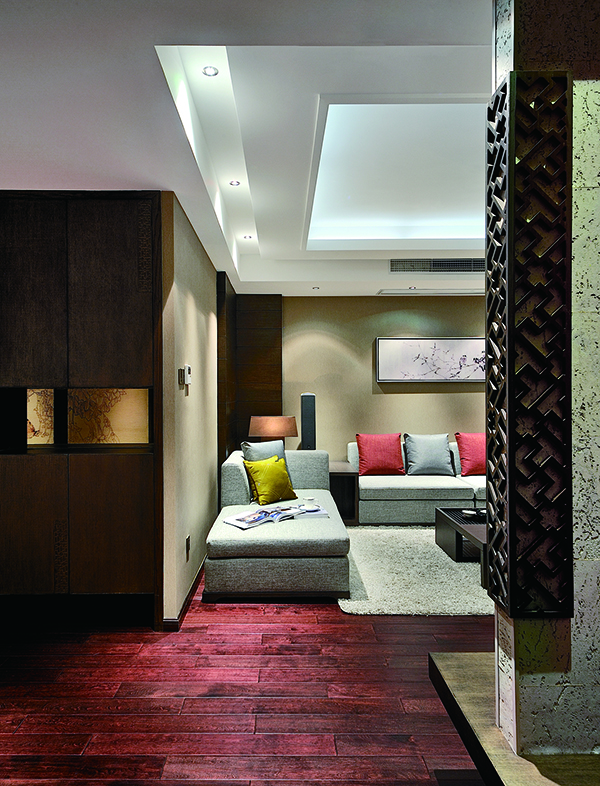 融僑華府，新中式會舍裝修設(shè)計