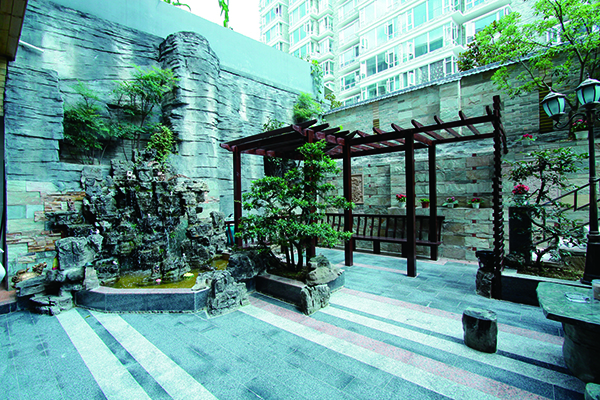 中天花園，簡約新中式家裝別墅樣板房