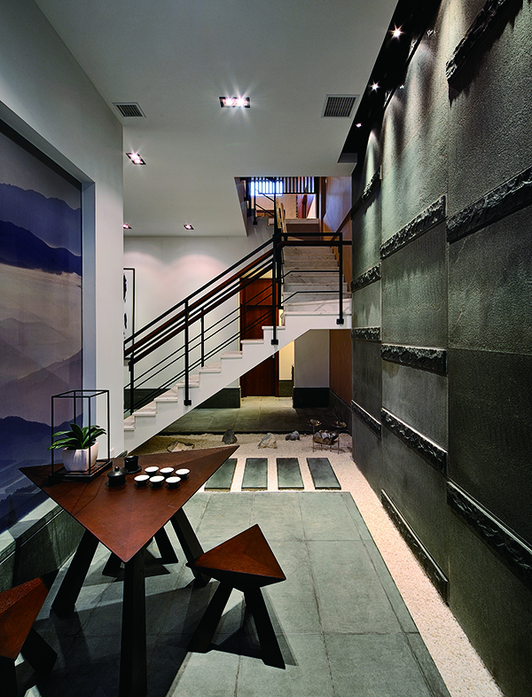 名城港灣，簡約風(fēng)新中式別墅裝修設(shè)計(jì)