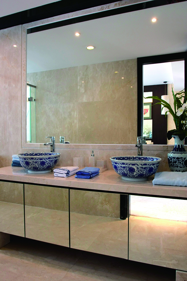 新中式別墅裝修設(shè)計，愛上青花瓷