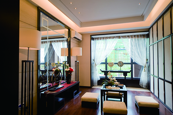 西江花園，新中式簡(jiǎn)約別墅裝修設(shè)計(jì)