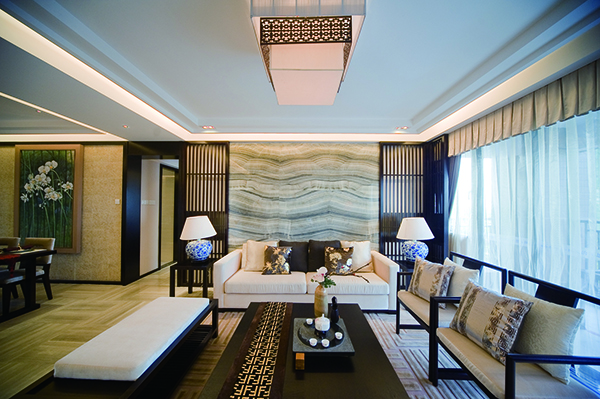 西江花園，新中式簡(jiǎn)約別墅裝修設(shè)計(jì)