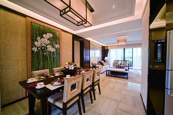 西江花園，新中式簡(jiǎn)約別墅裝修設(shè)計(jì)